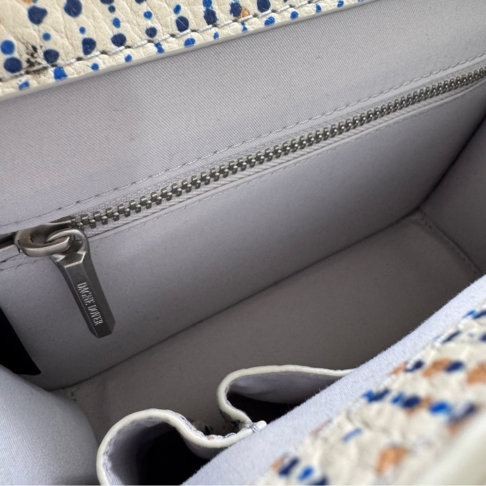 Dagne Dover Leather Andra Crossbody Limited Edition Seasonal Epic Dot Pr… - Picture 8 of 14